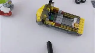 Lego City 60150 Pizza Van how to build