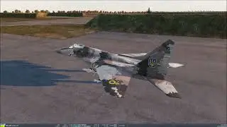 Nuclear free fall bomb attack on Ukrainian airfield