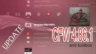 Tutorial install CFW 4.86.1 Rebug Lite on PS3 CFW 4.85 or lower