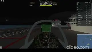 First Person F-15 Landing On The Aircraft Carrier In Roblox PTFS