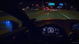 Stockholm By Night in Audi RS3