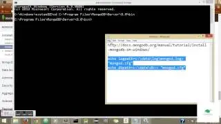MongoDb installation - Windows 8.1 and Mongo Shell Commands - i-visionblog