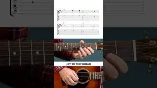 Joy To The World - Easy Guitar TAB  