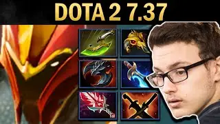 Dragon Knight Gameplay Miracle with SNY and Bloodthorn - Dota 7.37