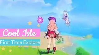 Exploring Cool Isle Pearl Isle Serenitea Pot Beach For First Time Island Layout With Yanfei