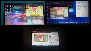 Side by side applebloom crying has bsod 