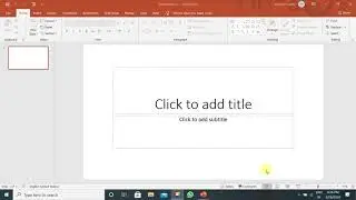 How to set watermark on powerpoint