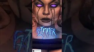 Mom's Tattoo Ink Sponsored Artist - JJ Hall Using Mom’s Blacklight Sensitive Nuclear Colors!