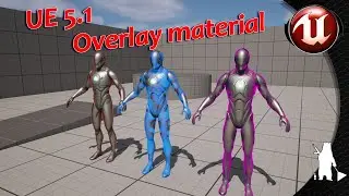 Overlay Material (материал наложения) (UE 5.1)
