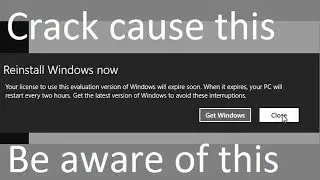 crack cause windows 8.1 and office 2013 pro reinstillation error