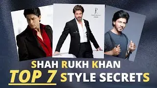 7 Shahrukh Khan Style Tips😍🔥 || How To LOOK and STYLE LIKE the 'KING KHAN' SRK  || MEN'S FASHION