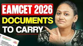 EAMCET 2026 Exam Hall ki em teesukellali | Complete checklist for AP & TS EAMCET 2026 