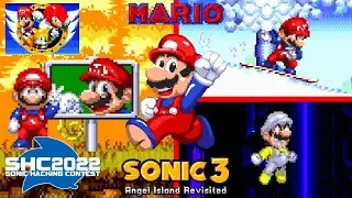 Super Mario in Sonic 3 A.I.R (SHC2022)