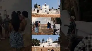 St. Sebastian's Chapel, Goa #beach #anjunabeach #goa #Shorts
