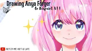 Drawing Anya Forger • Spy×Family | Ibispaint X