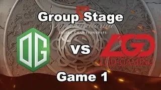 [Game 1] OG vs LGD Full Highlights #TI6 Group Stage