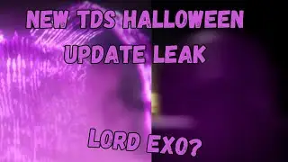 New TDS Halloween Update Leak [Lord Exo, Christmas Event Connection?]