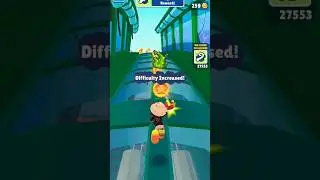 subway surfers rush over #shorts #subwaysurfers #gaming