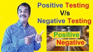 positive testing vs negative testing in software testing | testingshala