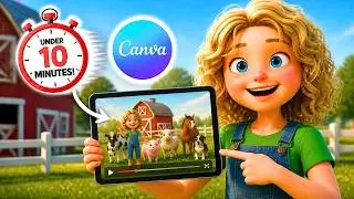 This Canva AI Trick Makes Kids Videos in Minutes (Nobody Is Showing This)!