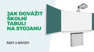Návod na dovážení školní tabule na stojanu ekoTAB | VMS VISION