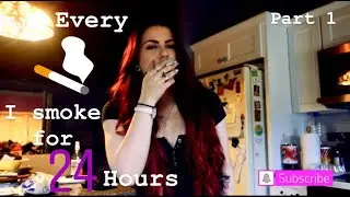 Every cigarette I smoke for 24 hours | Smoking Video