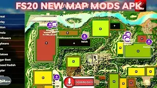 Fs20 New HD Map Mods Apk || Fs 20 Download