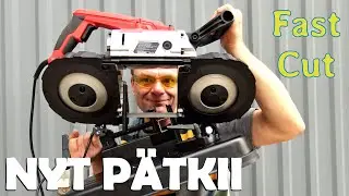 Kevyt ja tehokas Vevor-vannesaha testissä | Portable Band Saw