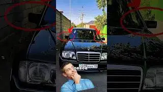 WHY is the Mercedes left side mirror SHORT? 