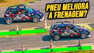 PNEU BOM FREIA MAIS RAPIDO o CARRO? TESTE REAL