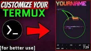 How to Make A Banner Of Your Name In Termux|| How To Customize Termux Fonts And Interface ||