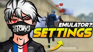 SteikeX Highlights Emulator and Settings - Best Headshots Settings - Free Fire