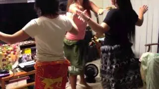 Tahitian Lesson with Japanese Students