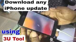 How to download any iPhone file update using 3u tool |firmware download