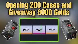 Block Strike - Opening 200 Cases and Giveaway for 9000 Golds