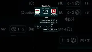 Краткий обзор Евро-2024. День 2. 