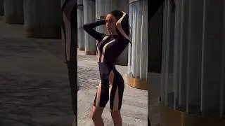 Beautiful Russian girl outfit #shorts #short #trending #trendingshorts #streetstyle #viral #fashion