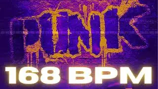 168 BPM - Punk Rock Drum Beat - Loop 2