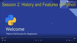 Python for Beginners #2 : History and Features of Python