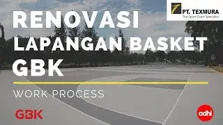 Inilah Renovasi Lapangan Basket GBK Menyambut ASIAN GAMES 2018 Jakarta