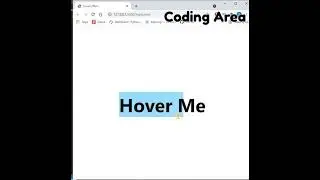 Text Hover Effect Using Css and html 