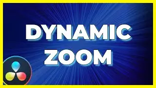 How to use the Dynamic Zoon in Davinci Resolve