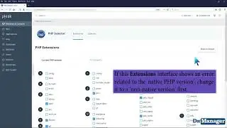 How to Enable ionCube Loader using CloudLinux Selector in Plesk   DA MANAGER