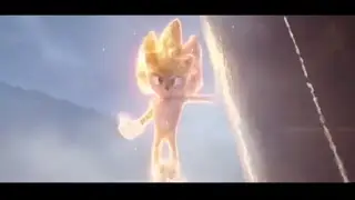 Edit to Sonic in movie. Super Sonic style😎