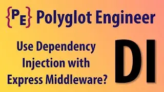 Use Dependency Injection with Express JS