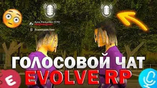 😱ШОК КОНТЕНТ - ГОЛОСОВОЙ ЧАТ 📣 ВЫШЕЛ И РАБОТАЕТ НА EVOLVE ROLE PLAY! GTA SAMP