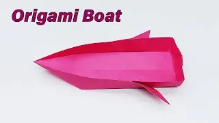 How to Make a Paper Boat that Floats | Origami Boat Step by Step