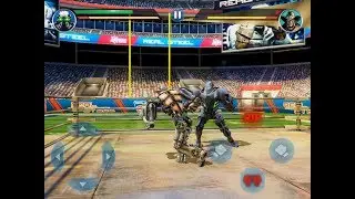 REAL STEEL-ZEUS vs ATOM & METRO, AXELROD, MIDAS, HOLLOWJACK, FAT BOY ( ЖИВАЯ СТАЛЬ)