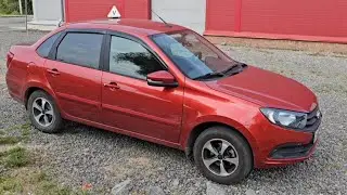 Новая лада гранта. Пробег 40 000 км. Замена воздушных фильтров.