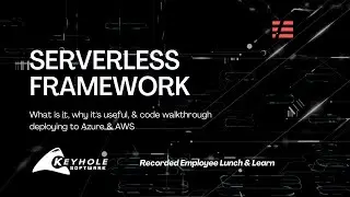 Serverless Framework: Concepts + Code Walkthrough | Deploying To AWS, Azure & Multi-Cloud
